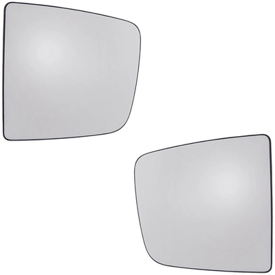 Driver Side Outside Rear View Mirror Glass by SHERMAN PARTS - 332E-320GL pa1
