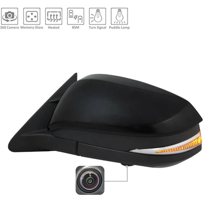 Driver Side Outside Rear View Mirror - TO1320379 pa1