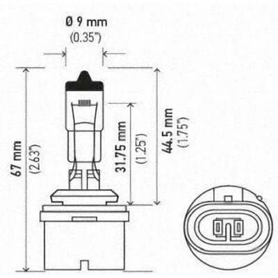 Driving And Fog Light by HELLA - 880 pa8