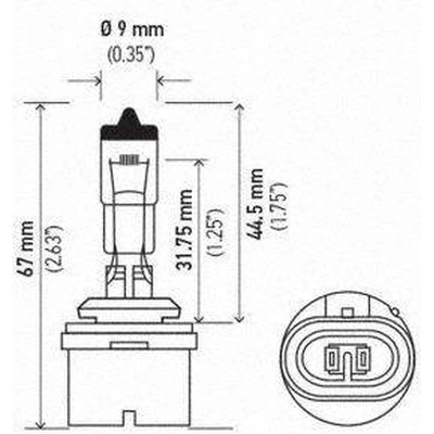 Driving And Fog Light by HELLA - 880YL pa7