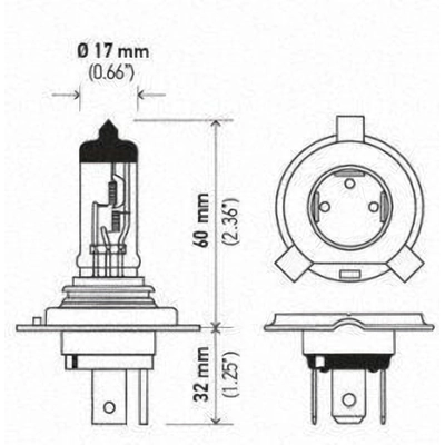 Driving And Fog Light by HELLA - 9003 pa30