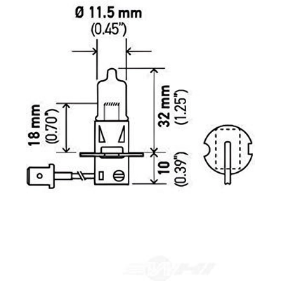 HELLA - H3 - Driving And Fog Light pa18