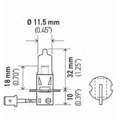 Lumi�re de conduite et antibrouillard by HELLA - H3P50 pa6