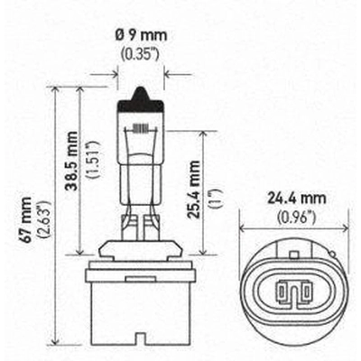 Lumière de conduite et antibrouillard by HELLA - H71071232 pa24