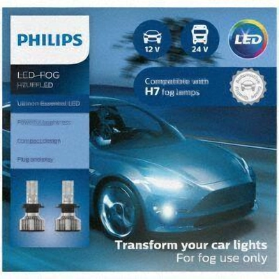 Lumière de conduite et antibrouillard par PHILIPS - H7 pa5