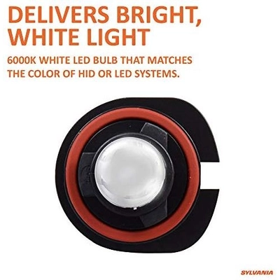 Driving And Fog Light by SYLVANIA - H8LED.BX2 pa10