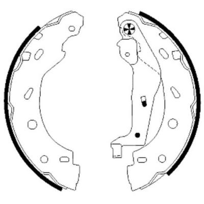 HELLA PAGID - 355002421 - Drum Brake Shoes pa2