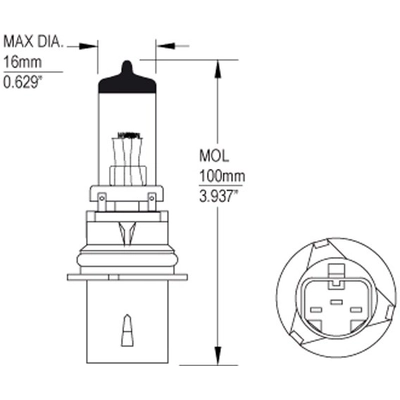 Dual Beam Headlight by CEC Industries - 9004 pa2