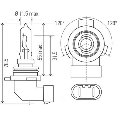HELLA - 9012LL - Dual Beam Headlight pa13