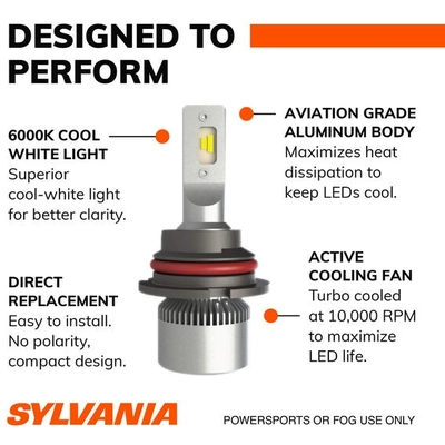 SYLVANIA - 9007SL.BX2 - Fog Light Bulb pa2