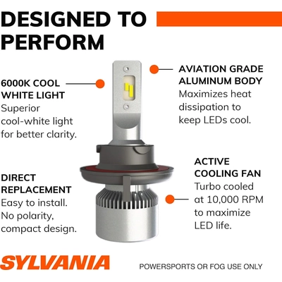 SYLVANIA - H13LED.BX2 - Dual Beam Headlight pa2