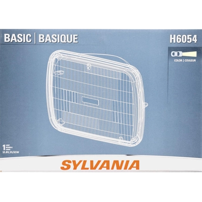 Dual Beam Headlight by SYLVANIA - H6054.BX pa1