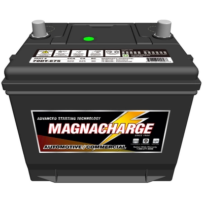 MAGNACHARGE BATTERY - MS70DT-675 - Automotive Starting Dual Terminal (Top/Side) -12 Volt pa1