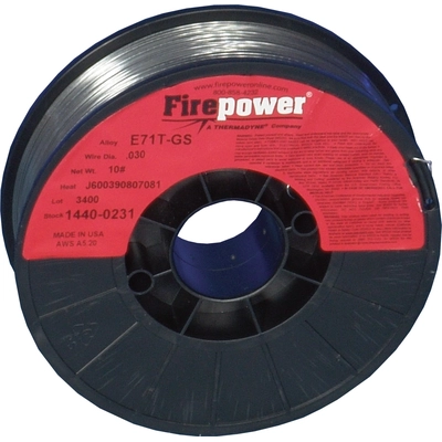 E71T-GS .030" x 10 lb Mild Steel Flux Core Welding Wire by FIRE POWER - 1440-0231 pa2