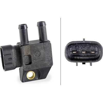 EGR Pressure Sensor by HELLA - 009409291 pa1