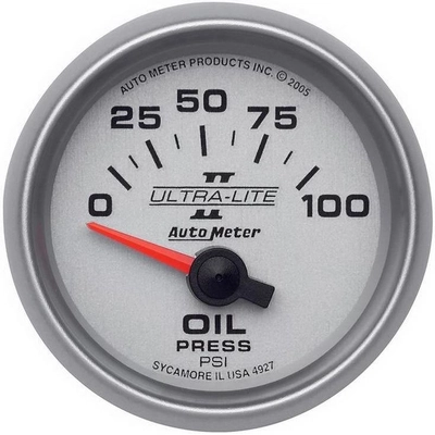 Electric Oil Pressure Gauge by AUTO METER - 4927 pa1