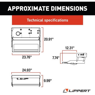 Electric RV Entry Step Assembly by LIPPERT COMPONENTS - 3747453 pa5