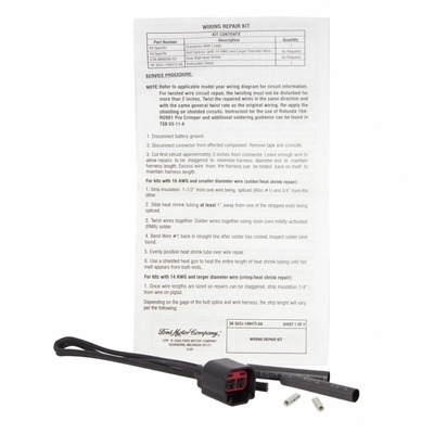 Electric Window Connector by MOTORCRAFT - WPT698 pa2