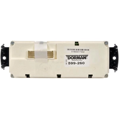 Electronic Climate Control Module by DORMAN (OE SOLUTIONS) - 599-260 pa4
