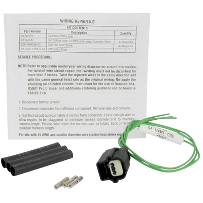 MOTORCRAFT - WPT1578 - Wire Assembly pa2