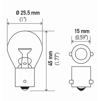 HELLA - 1141TB - Light Bulb pa3
