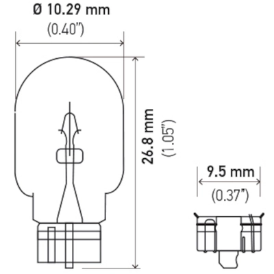 HELLA - 2825 - Bulb pa1