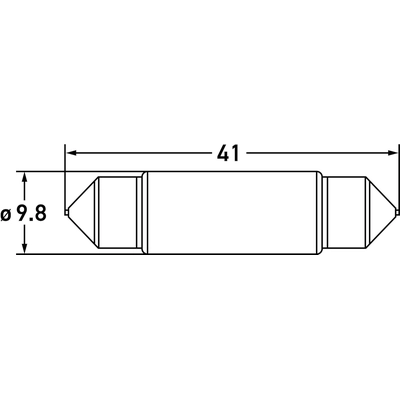 HELLA - 6411 - Tail Lamp Bulb pa2