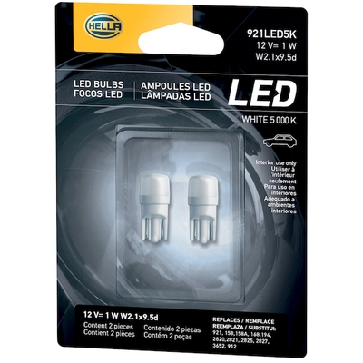 HELLA - 921LED5K - Ash Tray Light Bulb pa3