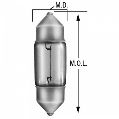 WAGNER - 12100 - Dome Light Bulb pa2