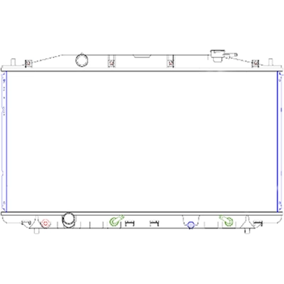 Engine Cooling Radiator - RAD13009 pa1