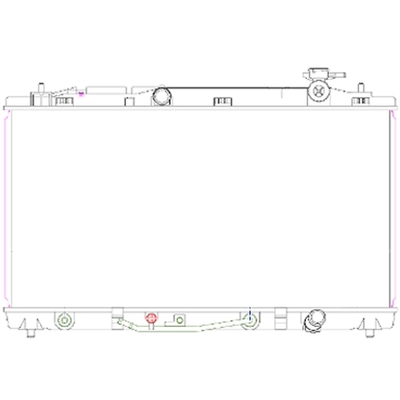 Engine Cooling Radiator - RAD13035 pa1
