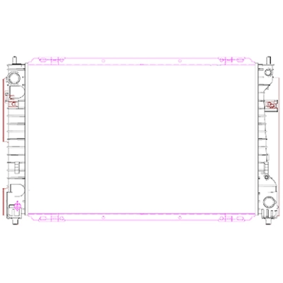 Engine Cooling Radiator - RAD13040 pa1