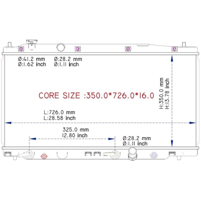 Engine Cooling Radiator - RAD13068 pa1