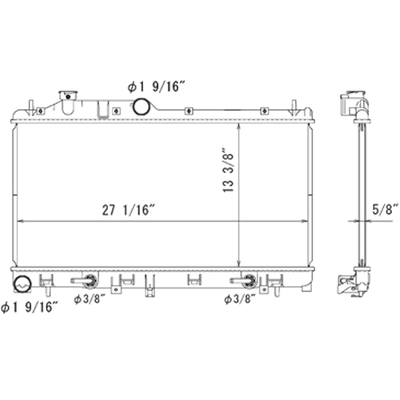 Engine Cooling Radiator - RAD13092 pa1