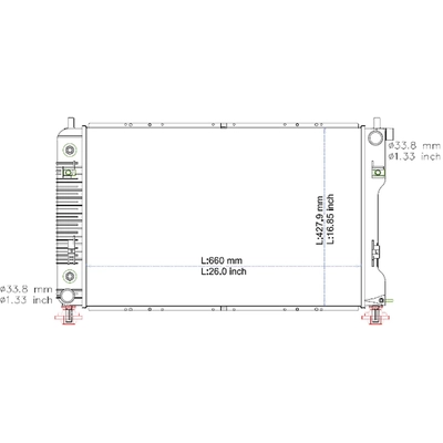 Engine Cooling Radiator - RAD13139 pa1