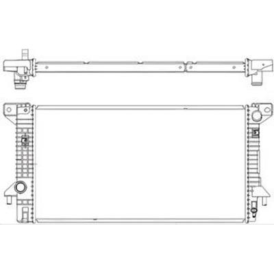 Engine Cooling Radiator - RAD13226 pa3