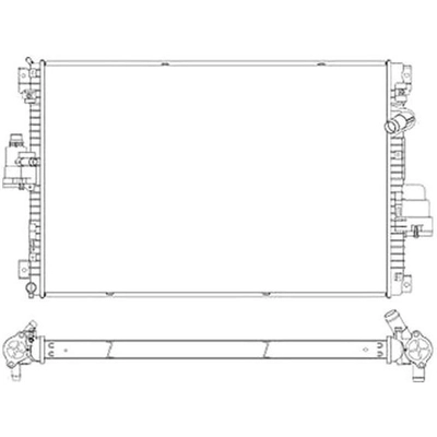 Engine Cooling Radiator - RAD13339 pa2