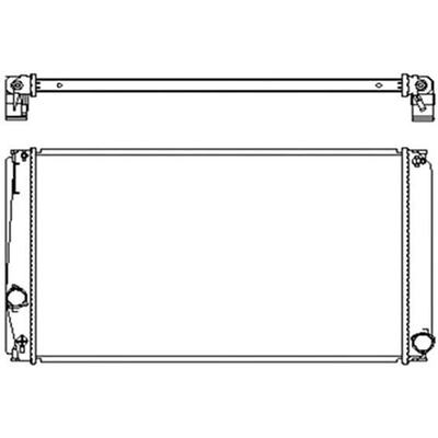 Radiateur de refroidissement du moteur - RAD13383 pa2