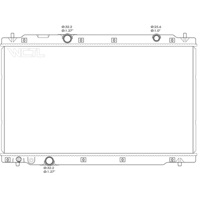 Engine Cooling Radiator - RAD3092 pa1