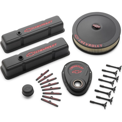 PROFORM - 141-758 - Chevy Small Block Black Crinkle Dress-Up Kit pa2