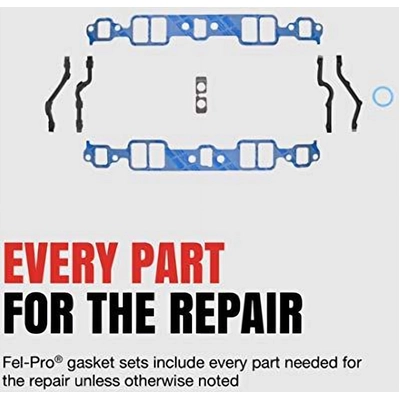 Engine Intake Manifold Gasket Set by FEL-PRO - 17320 pa4