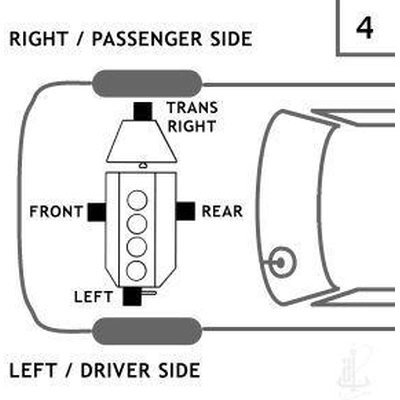 Engine Mount Front by ANCHOR - 8431 pa10