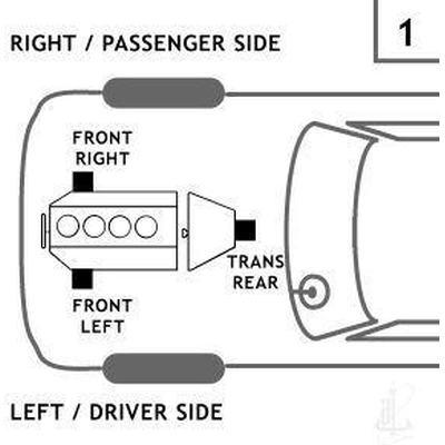 Engine Mount Front Left by ANCHOR - 2621 pa12