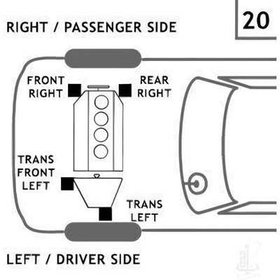 Engine Mount Front Left by UNI-SELECT/PRO-SELECT/PRO-IMPORT - 9240 pa13