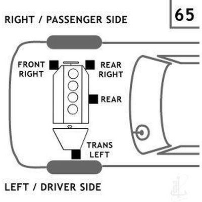 Engine Mount Front Right by UNI-SELECT/PRO-SELECT/PRO-IMPORT - 2610 pa26