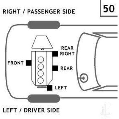 Engine Mount Rear by ANCHOR - 8014 pa45