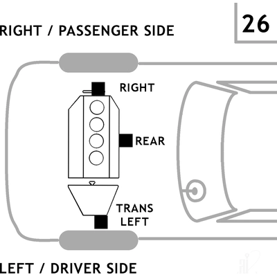 Engine Mount Rear Lower by ANCHOR - 3687 pa1