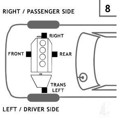 Engine Mount by UNI-SELECT/PRO-SELECT/PRO-IMPORT - 3222 pa11