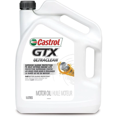 CASTROL - 000113A - Conventional Engine Oil GTX Ultraclean 5W30 , 5L pa3
