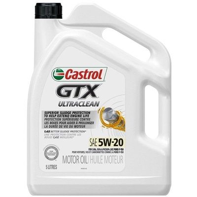 CASTROL Conventional Engine Oil GTX Ultraclean 5W20 , 5L (Pack of 3) - 000153A pa2
